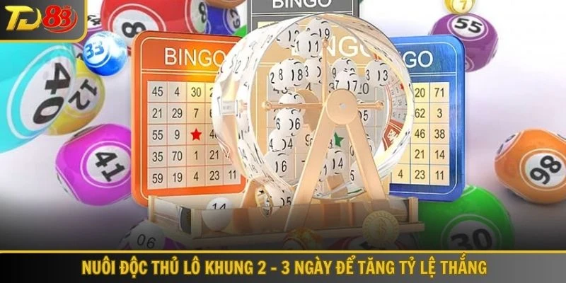 Nuôi độc thủ lô khung 2 - 3 ngày để tăng tỷ lệ thắng