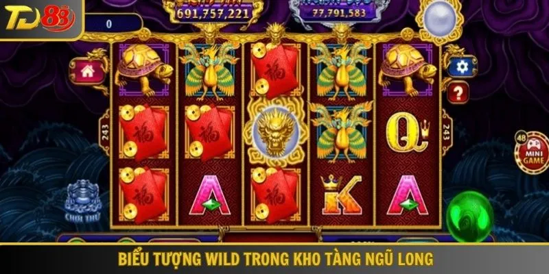 Biểu tượng Wild thay thế cho tất cả trừ Scatter và Bonus