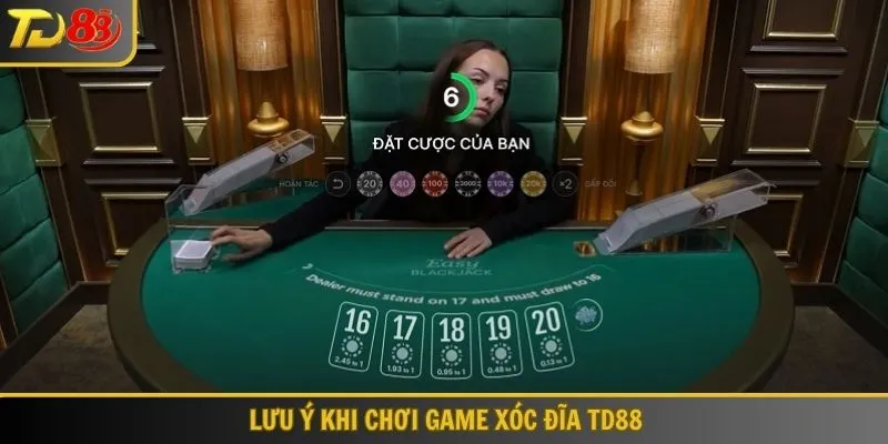 Lưu ý cần nhớ khi chơi Xóc đĩa tại TD88